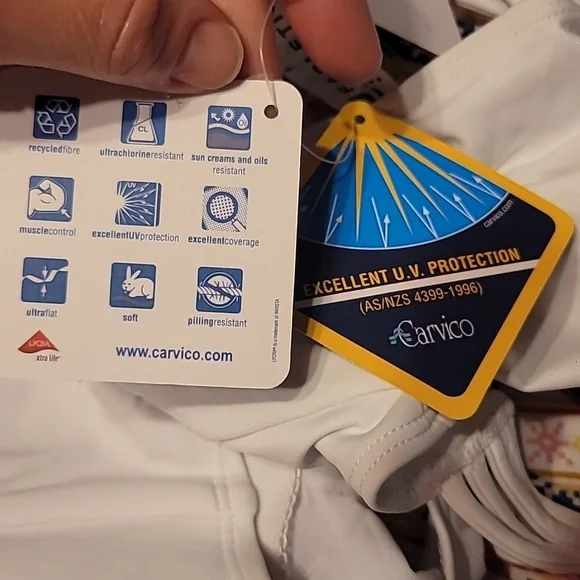 NWT Fabletics Halah Maillot One Piece Halter Swimsuit Bathing Suit Size XL - Picture 6 of 7